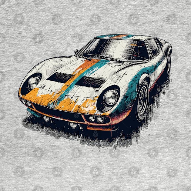 Lamborghini Miura by Vehicles-Art